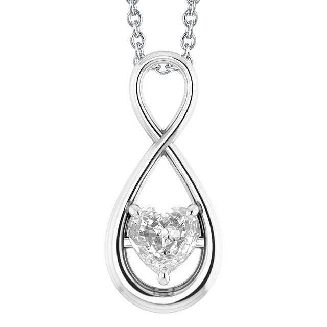 Sparkling Pendant Necklace 2.50 ct – main view