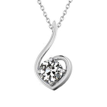 Earth-Mined Brilliant Diamond Pendant – main view