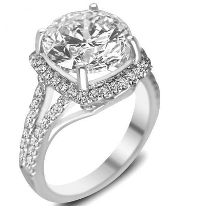 Hidden Halo Real Diamond Anniversary Ring New