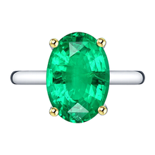 Brilliant Emerald Gemstone Ring 5 ct – main view