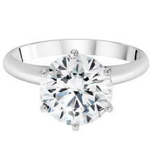 2 Carat 14K Gold Round Natural Real Diamond ( Not Lab Grown ) Ring