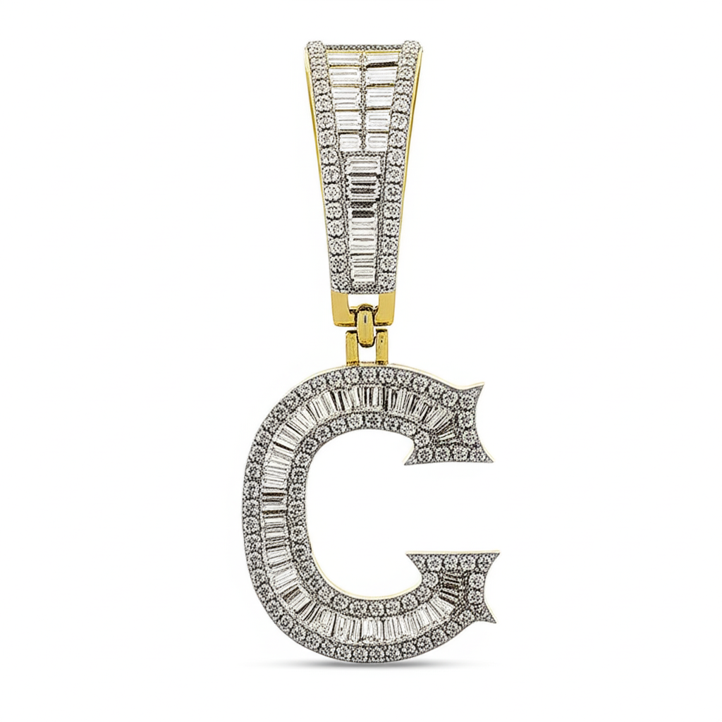 Gentleman's Ring 10K Two Tone Gold with Brilliant Diamond – main view