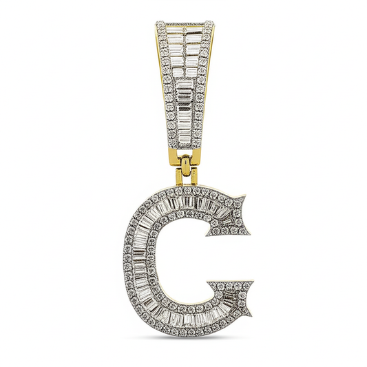 Gentleman's Ring 10K Two Tone Gold with Brilliant Diamond – main view