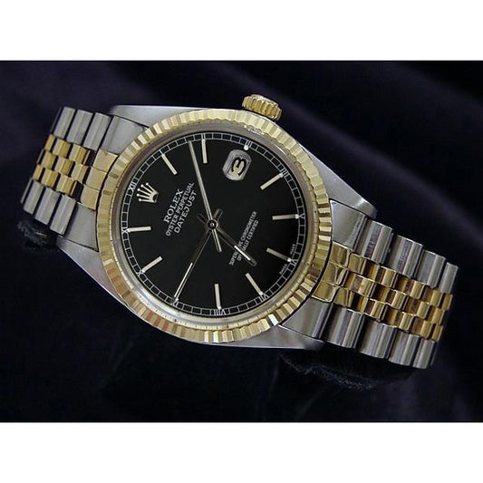 Rolex Men's Watch Stick Dial