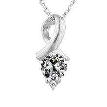 Diamond Pendant 2-ct 14K White Gold – main view