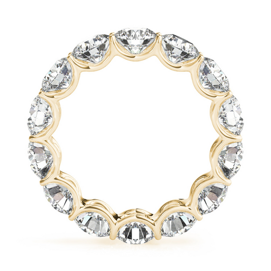 Brilliant Diamond Eternity Band – front view