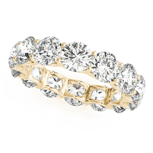 Brilliant Diamond Eternity Band 0.40 ct 14 Karat Yellow Gold – main view