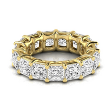 Brilliant Diamond Eternity Band 11.25 ct 14K Yellow Gold – front view