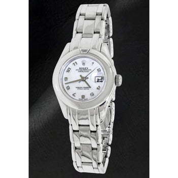 Ladies 69329 Datejust 29mm Rolex Mother Of Pearl Watch