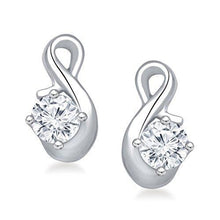 Ladies Drop Earrings 2.60 Ct Round Brilliant Cut Real Diamonds White Gold