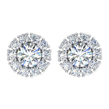 Ladies Genuine Diamond Studs With Jackets