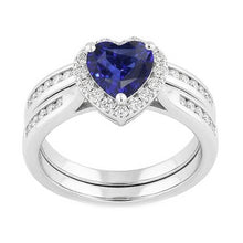natural round sapphire 3.50ct ring close up detail