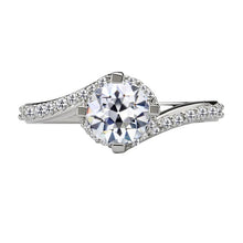 Ladies Jewelry Old Miner Real Diamond Ring Tension Style 4 Carats