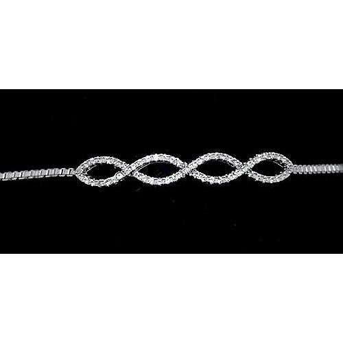 Ladies Natural Diamond Bracelet 4 Carats 