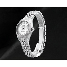 Ladies Rolex Date-just 31mm Silver Roman Dial Watch