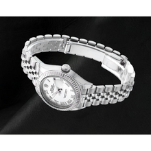 Ladies Rolex Date-just 31mm Silver Roman Dial Watch