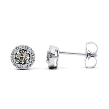 Luxurious Fine Diamond Stud Earrings 3.50 ct – main view
