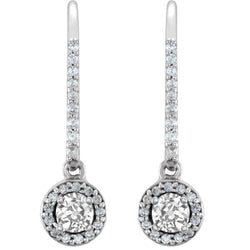 Brilliant Drop Earrings – Brilliant Diamond 4.50 ct