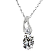 Pendant 14K White Gold with Fine Diamond – main view