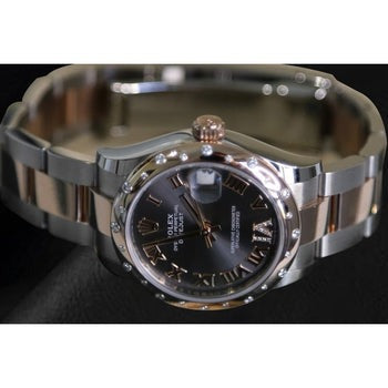 Date-just Diamond Bezel