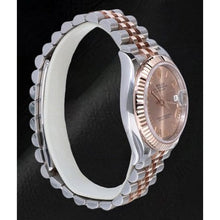 Pink Salmon Roman Dial Watch