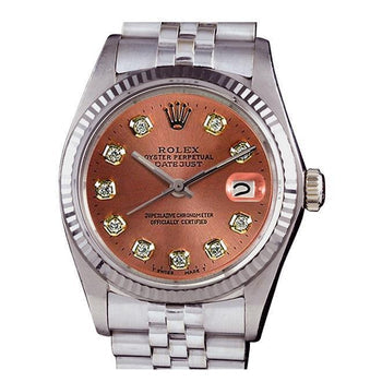 Ladies Rolex Watch Date-Just Stainless Steel Jubilee