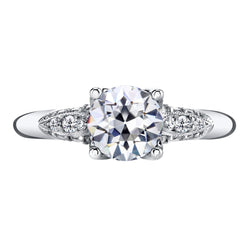 14 Karat White Gold Engagement Ring with Diamond – 2.50 ct