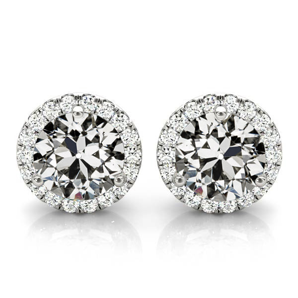 Refined Diamond Stud Earrings 7.50 ct – main view