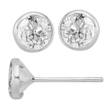 Refined Diamond Drop Earrings 3.50 ct – main view
