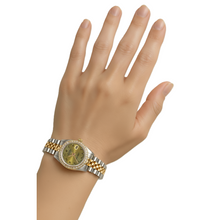 Ladies Arabic Dial Ss & Yellow Gold Rolex Datejust Watch