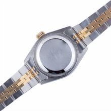 Ladies Datejust Rolex Watch Two Tone Stick Dial Women