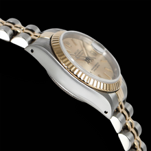Ladies Rolex Date Just Watch Dial Two Tone Jubilee Bracelet