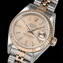 Ladies Rolex Date Just Watch Dial Two Tone Jubilee Bracelet