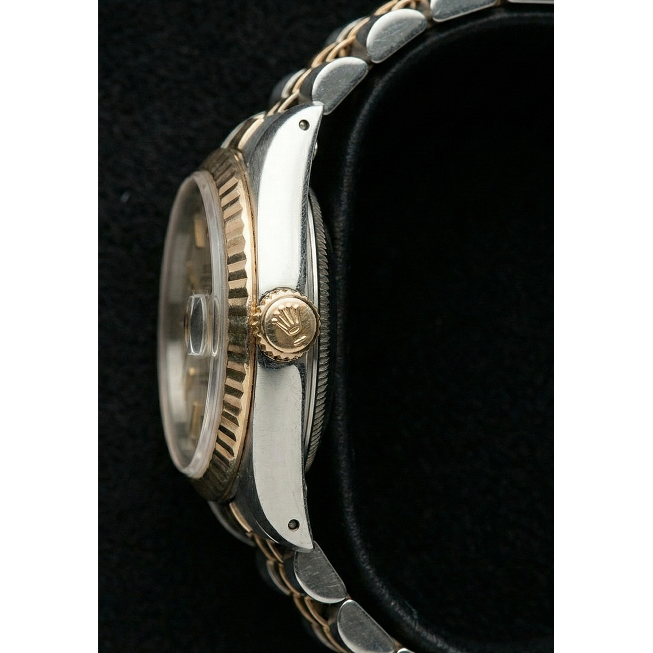 Ladies Rolex Date Just Watch Dial Two Tone Jubilee Bracelet