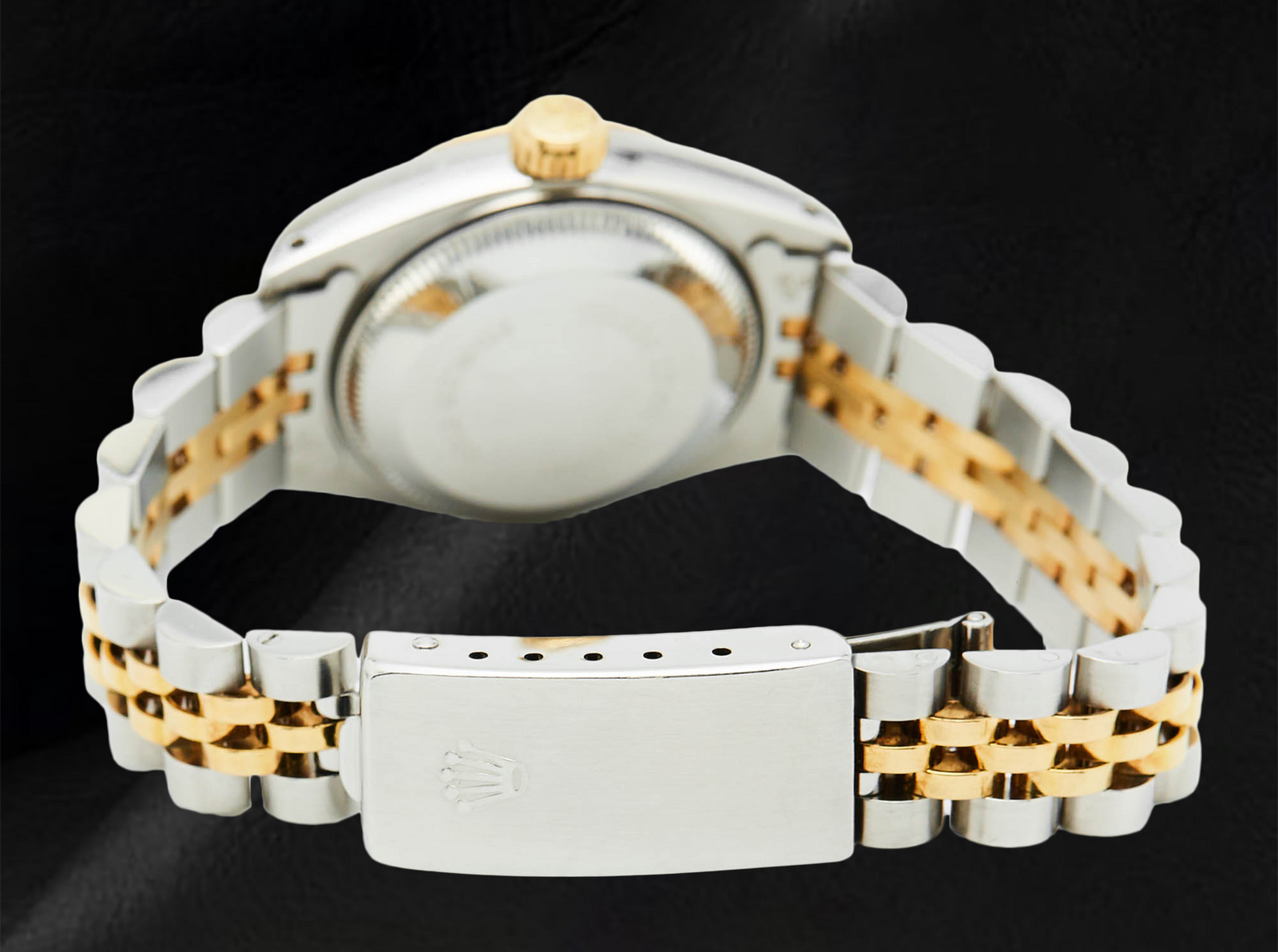 Ladies Rolex Datejust 26 mm  Mother Of Pearl Dial Double Row Diamond Bezel