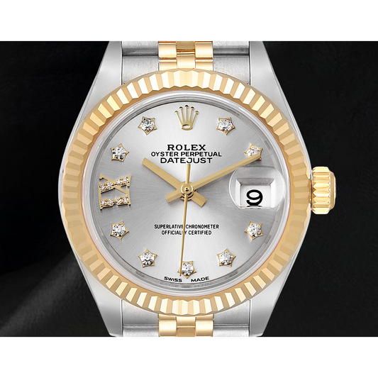 Ladies Rolex Datejust 26 mm Jubilee Bracelet Two Tone Watch 179173