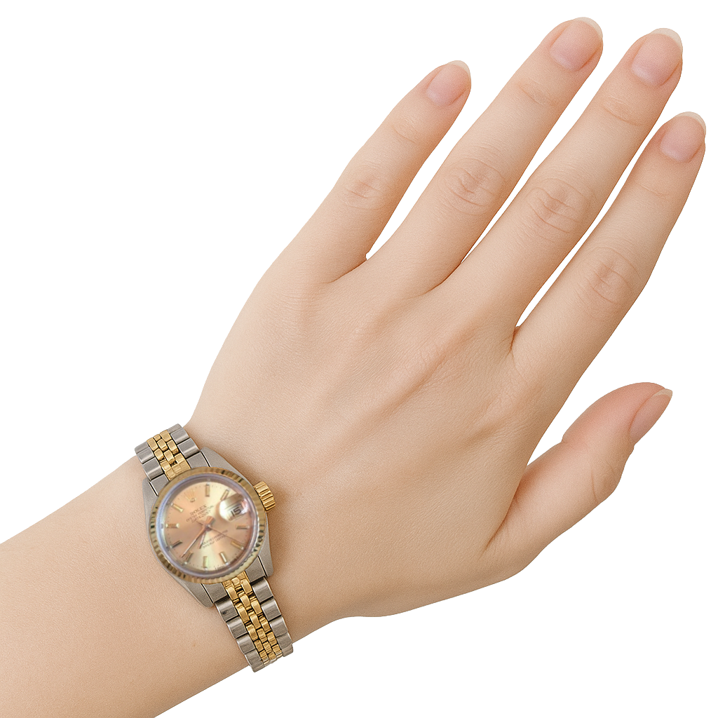 Ladies_Rolex_Datejust_Watch_Stick_Dial_Fluted_Bezel-Two_Tone5