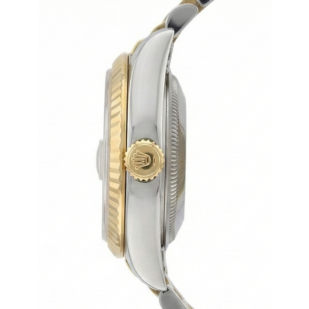 Luxury Gemstone Rolex ct – profile view