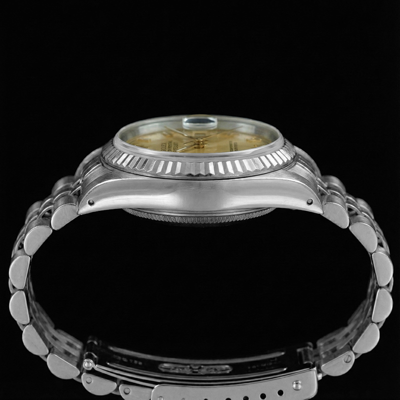 Ladies Rolex Watch Datejust  Dial Ss Jubilee Bracelet Fluted Bezel