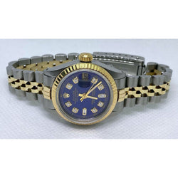 Authentic Blue Diamond Fine Diamond Rolex ct