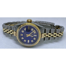 Rolex Gold with Fine Diamond – front view