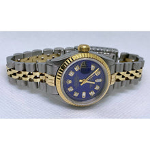 Fine Diamond Rolex in Gold – angle view