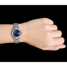 Lady-Datejust Rolex Blue Roman Dial Stainless Steel Watch P3