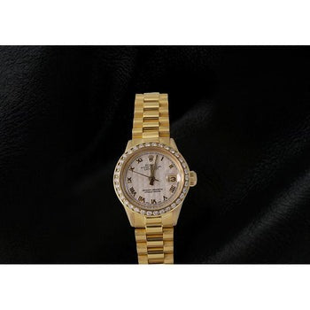 Datejust Watch Diamond Bezel Oyster