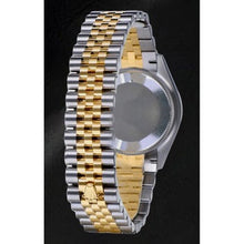 Yellow Gold Steel Watch