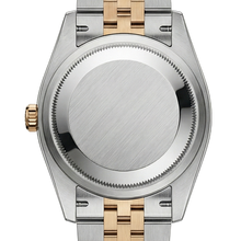 Lady Watch Champagne Stick Dial Rolex Bezel Yellow Gold Jubilee