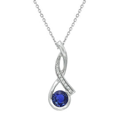 Exquisite Precious Stone Pendant – Royal Blue Sapphire 1 ct
