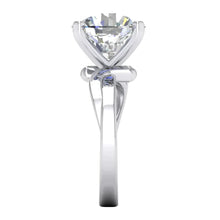 Large Genuine 6 Carat  Diamond Ring