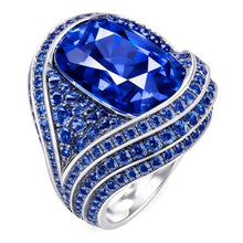 Like Antique Cocktail Sapphire Ring