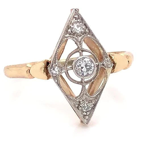 Like La Belle Epoque Jewelry 1 Ct Natural Diamond Kite Shape